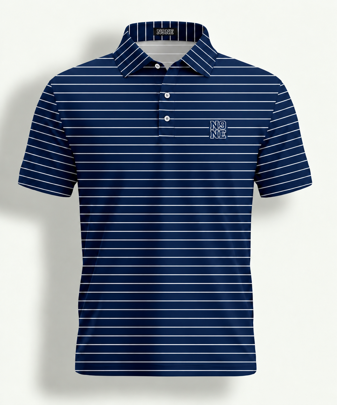 (PRE- ORDER) N9NE Striped Polo